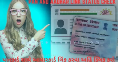 PAN and Aadhar Link Status Check